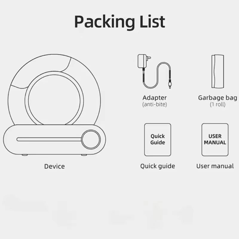 Smart Cat Litter Box Fully Automatic Large Capacity Cat Litter Box Semi-Enclosed Smart Cat Toilet APP Remote Control